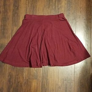 Cute maroon skirt